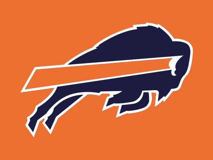 Buffalo to Chicago colors logo iron on transfers
